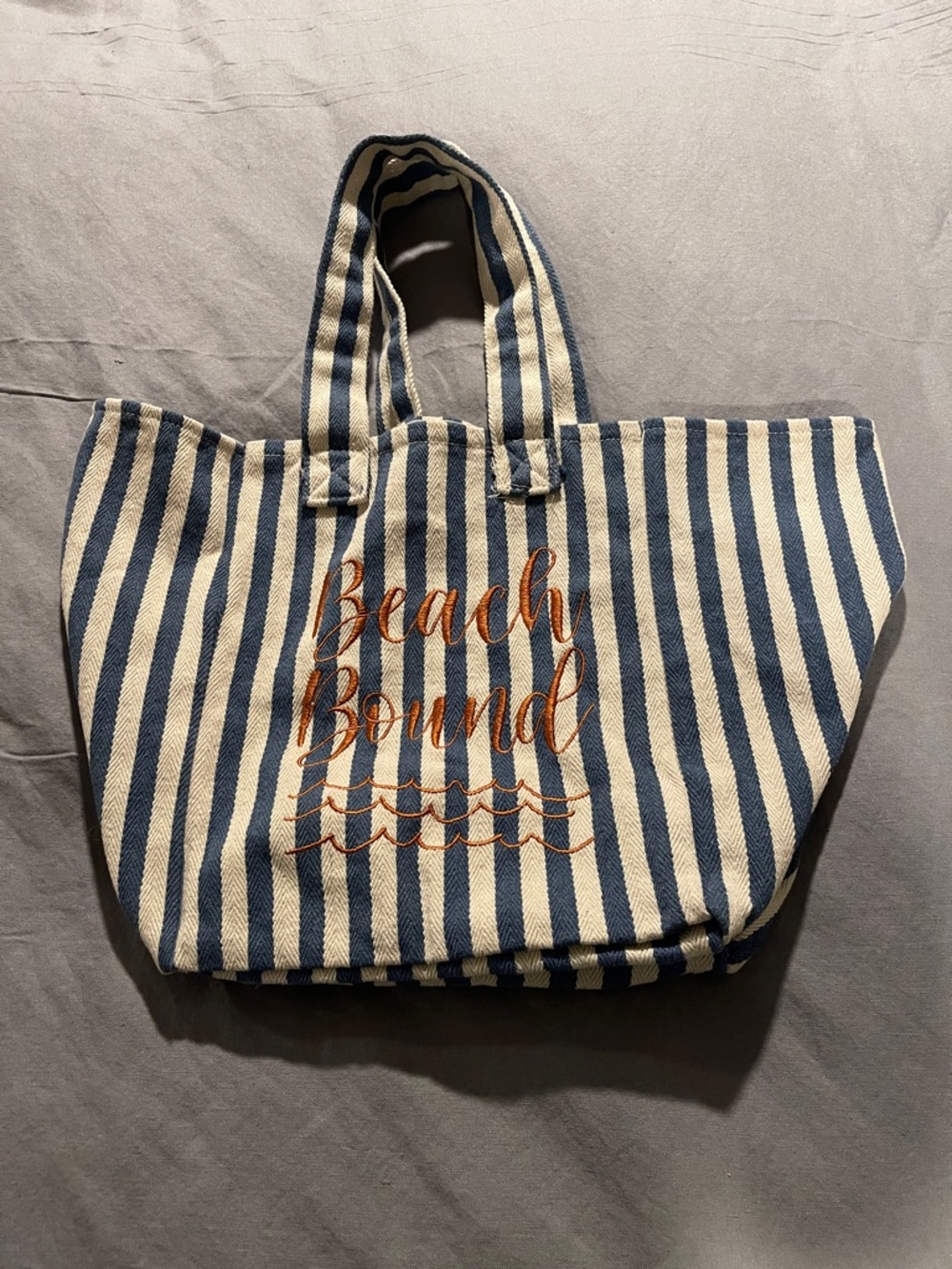 Cotton beach bag